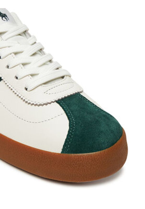 Polo Ralph Lauren Sneakersy 816974111002 Biały. Kolor: biały. Materiał: skóra