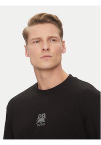 Hugo - HUGO T-Shirt Deckies_RB 50542766 Czarny Regular Fit. Kolor: czarny. Materiał: bawełna #5
