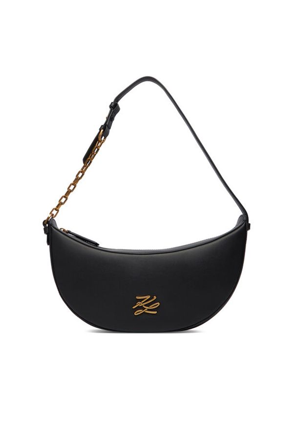 Karl Lagerfeld - KARL LAGERFELD Torebka B1W30236 Czarny. Kolor: czarny. Materiał: skórzane