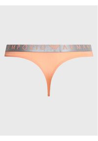Emporio Armani Underwear Komplet 2 par stringów 163333 3R235 02662 Pomarańczowy. Kolor: pomarańczowy. Materiał: syntetyk #5