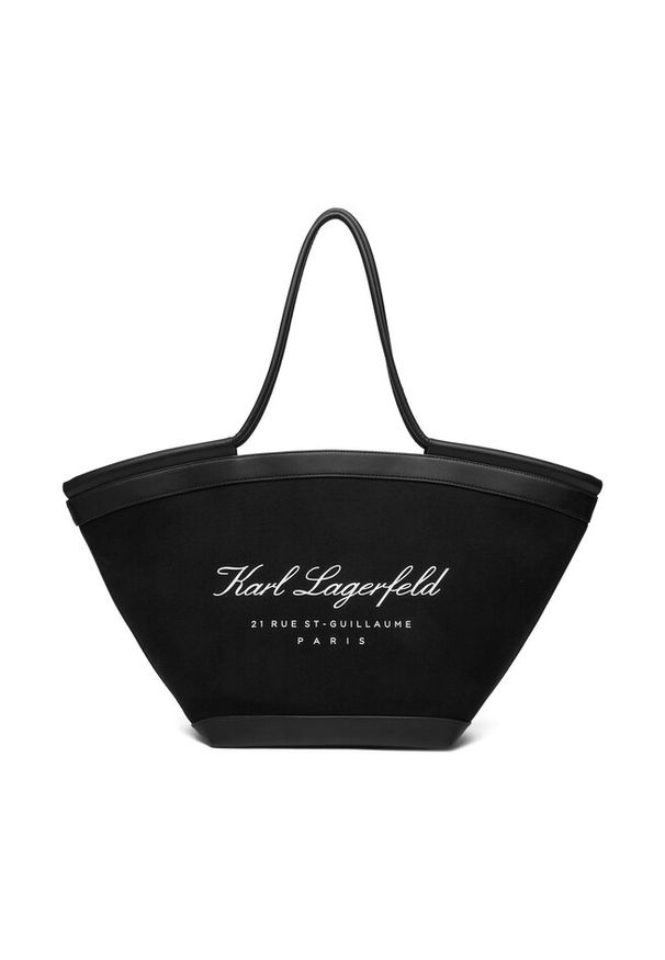 Karl Lagerfeld - Torebka KARL LAGERFELD. Kolor: czarny