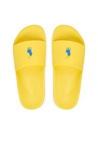 Polo Ralph Lauren Klapki 804973925013 Żółty. Kolor: żółty. Materiał: syntetyk #5