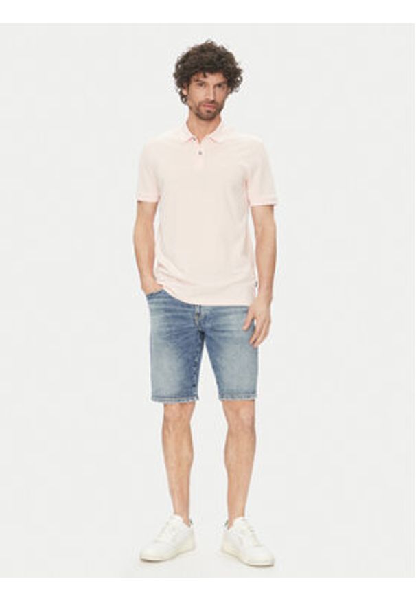 BOSS Szorty jeansowe Re.Maine 50537816 Niebieski Regular Fit. Kolor: niebieski. Materiał: bawełna
