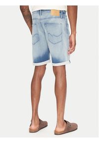 Jack & Jones - Jack&Jones Szorty jeansowe Rick 12269607 Niebieski Regular Fit. Kolor: niebieski. Materiał: bawełna #5