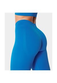 Legginsy bezszwowe z push-up dla kobiet na siłownię Carpatree Eris. Kolor: niebieski. Sport: fitness #1