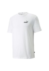 Koszulka Sportowa Męska Puma Power Summer Graphic. Kolor: biały. Sport: fitness #1