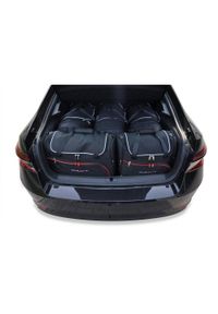 KJUST - Torby Do Bagażnika Skoda Superb Liftback Phev 2019-2024 5Szt Kjust. Kolor: czarny. Styl: sportowy #1