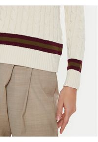 Lauren Ralph Lauren - LAUREN RALPH LAUREN Sweter 200951624002 Écru Regular Fit. Materiał: bawełna #2