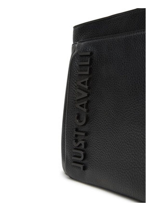 Just Cavalli Saszetka 78QA4B12 ZSB81 Czarny. Kolor: czarny. Materiał: skóra