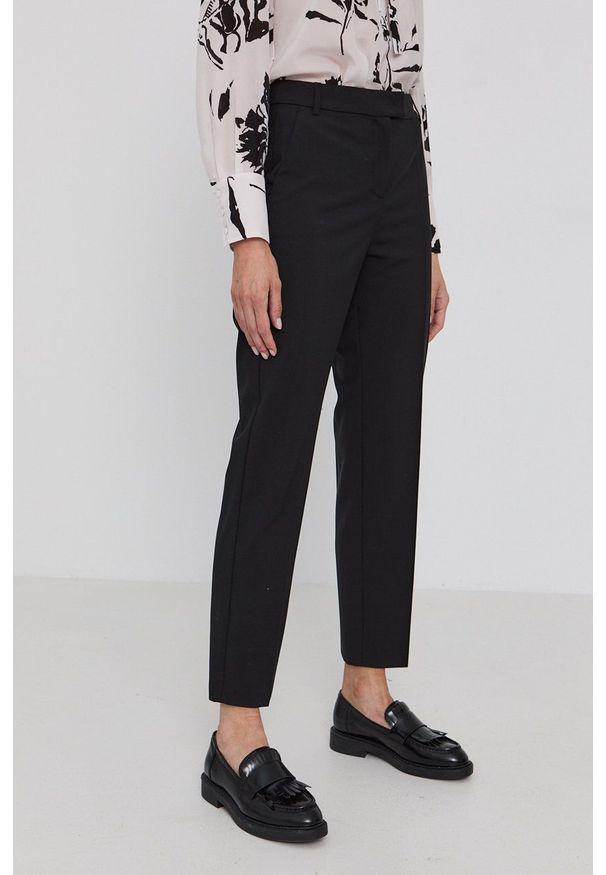 MAX&Co. - Spodnie DORIA. Okazja: na co dzień. Kolor: czarny. Styl: casual