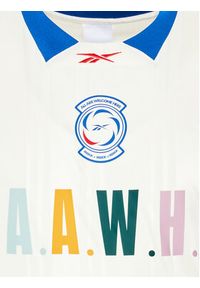 Reebok T-Shirt Classics Football HG1599 Beżowy Relaxed Fit. Kolor: beżowy. Materiał: syntetyk