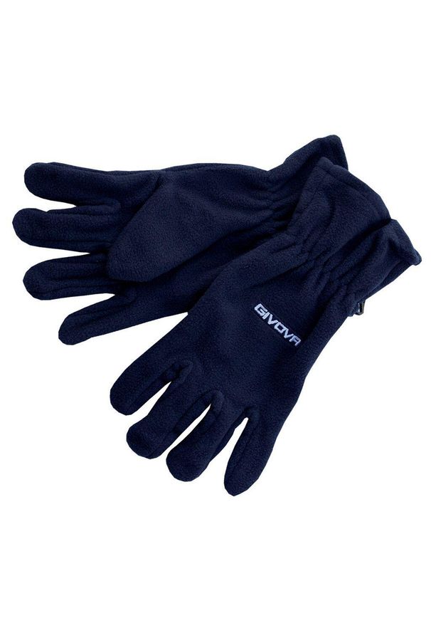 Givova Guanto Pile rękawiczki dla chłopca (BOY). Kolor: niebieski. Materiał: polar. Sezon: zima. Styl: wakacyjny