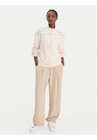 Liu Jo Sport Bluza TA6095 FS002 Beżowy Regular Fit. Kolor: beżowy. Materiał: syntetyk. Styl: sportowy #3