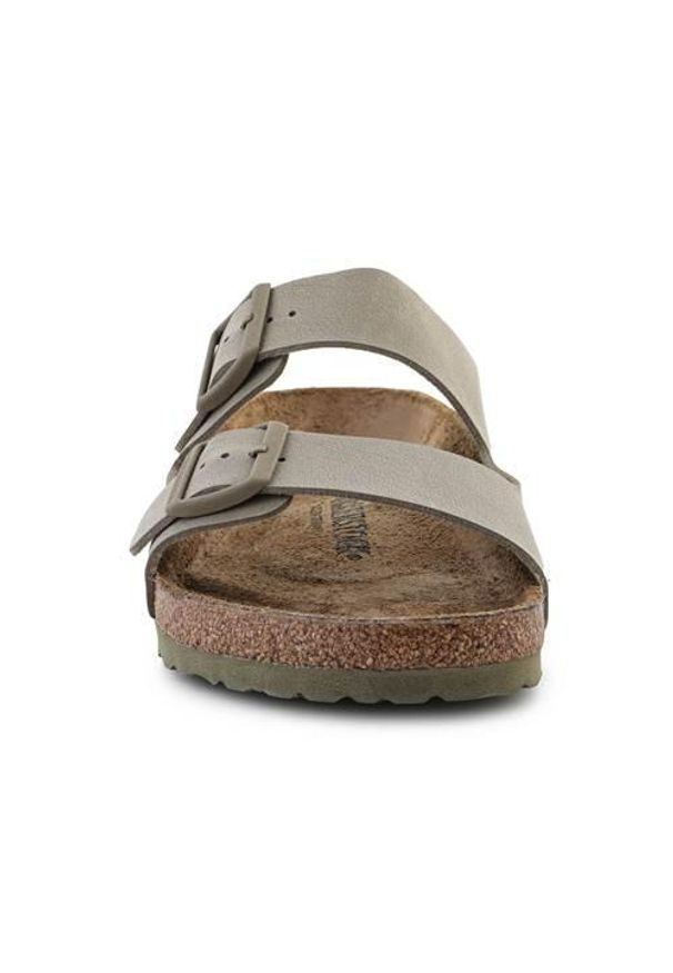 Klapki dla dorosłych Birkenstock Arizona Faded. Kolor: zielony. Materiał: syntetyk, materiał. Szerokość cholewki: normalna. Sport: turystyka piesza