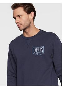 Deus Ex Machina Bluza Avenue DMF228377 Granatowy Regular Fit. Kolor: niebieski. Materiał: bawełna #5