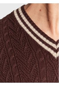 Cotton On Sweter 3611747 Brązowy Relaxed Fit. Kolor: brązowy. Materiał: bawełna #5