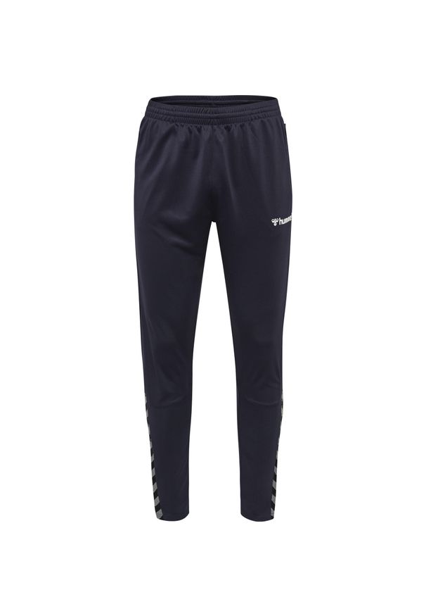 Spodnie dresowe dla dzieci Hummel hmlAUTHENTIC Training. Kolor: niebieski. Materiał: dresówka. Sezon: zima. Sport: piłka nożna