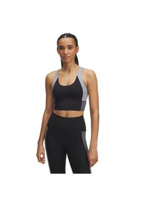 Biustonosz dla kobiet Under Armour Meridian Colorblock. Kolor: czarny #1
