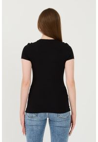 Guess - GUESS Czarny damski t-shirt Script, Rozmiar S. Kolor: czarny #6
