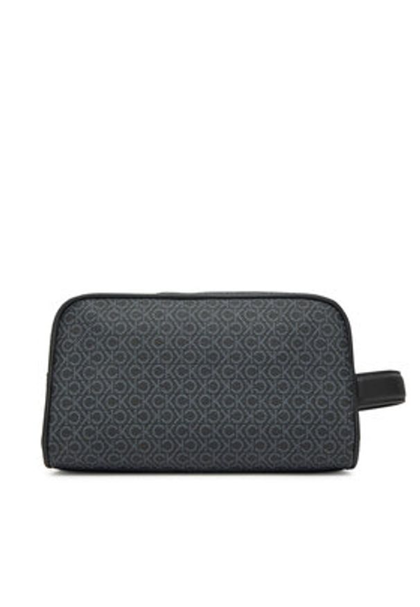 Calvin Klein Kosmetyczka Ck Must Mono Washbag/Dopp Kit LV04D1041G Czarny. Kolor: czarny. Materiał: skóra