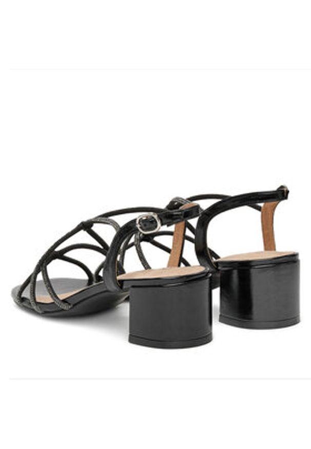 Clara Barson Sandały WS24055-03 Czarny. Kolor: czarny. Materiał: skóra