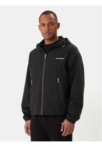 Karl Lagerfeld - KARL LAGERFELD Kurtka przejściowa 505026 562581 Czarny Regular Fit. Typ kołnierza: dekolt w karo. Kolor: czarny. Materiał: syntetyk #1