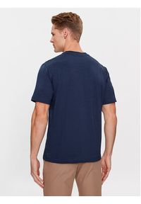 Trussardi Jeans - Trussardi T-Shirt 52T00771 Granatowy Regular Fit. Kolor: niebieski. Materiał: bawełna #3