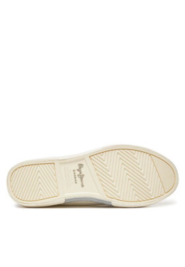 Pepe Jeans Sneakersy Kenton Knit PLS31601 Biały. Kolor: biały. Materiał: materiał