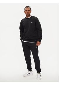 Adidas - adidas Spodnie dresowe Trefoil Essentials IR7798 Czarny Slim Fit. Kolor: czarny. Materiał: bawełna #3