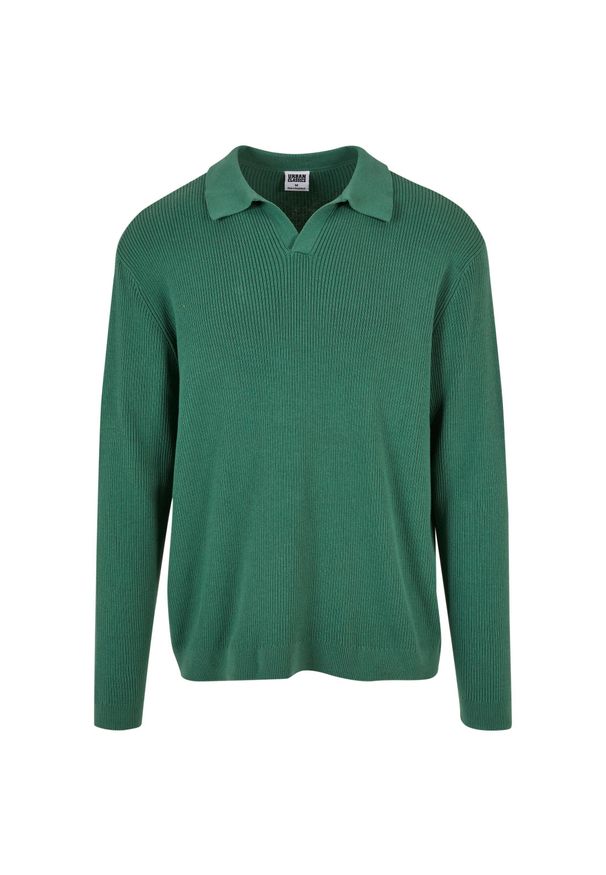 Oversizowy, prążkowany sweter z długim rękawem Urban Classics. Kolor: wielokolorowy. Materiał: prążkowany. Długość rękawa: długi rękaw. Długość: długie