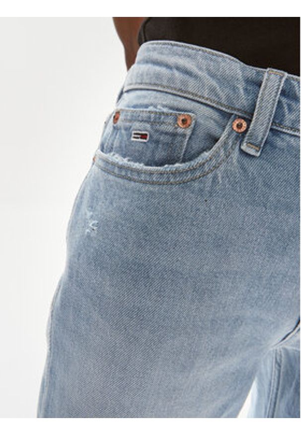 Tommy Jeans Jeansy Maddie DW0DW17609 Niebieski Straight Fit. Kolor: niebieski