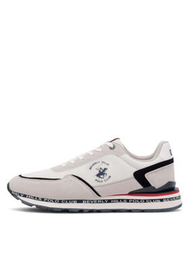 Beverly Hills Polo Club Sneakersy 23MS1016 Biały. Kolor: biały. Materiał: materiał
