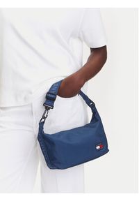 Tommy Jeans Torebka Tjw Ess Daily Shoulder Bag AW0AW17287 Granatowy. Kolor: niebieski