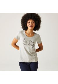 Regatta - Filandra VIII damska koszulka. Kolor: szary. Sport: turystyka piesza #1