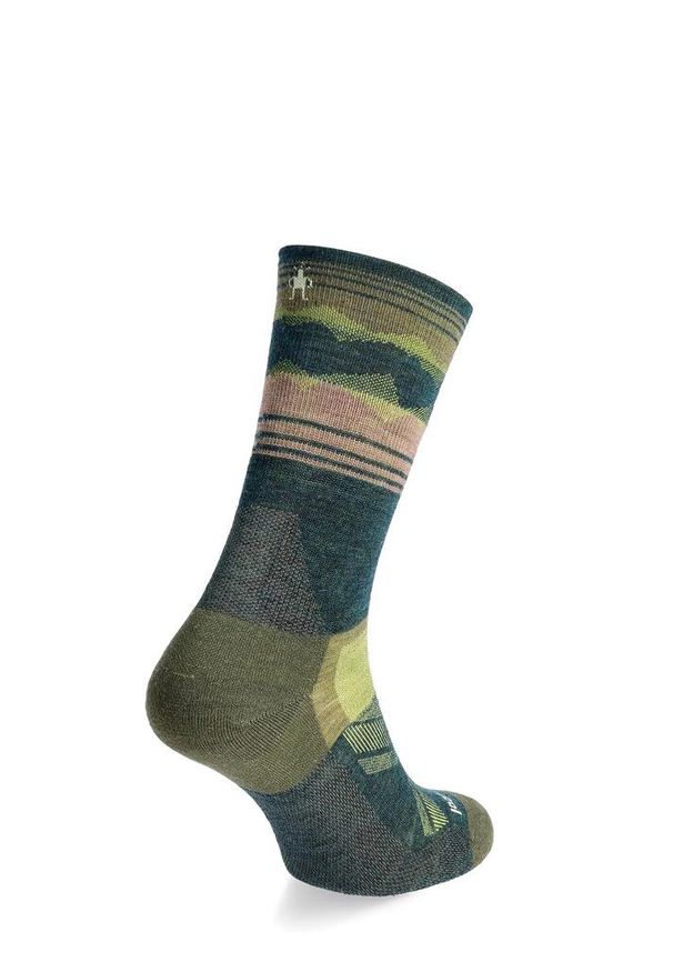 Skarpety damskie Smartwool Bike Targeted Cushion Cold Weather Crew Socks. Kolor: zielony