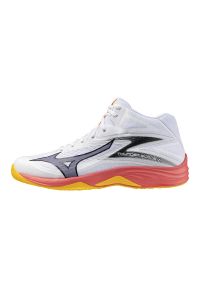 Buty halowe Mizuno Thunder Blade Z Mid. Kolor: biały. Sport: siatkówka, piłka ręczna #1