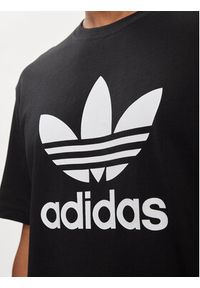 Adidas - adidas T-Shirt adicolor Trefoil IU2364 Czarny Regular Fit. Kolor: czarny. Materiał: bawełna