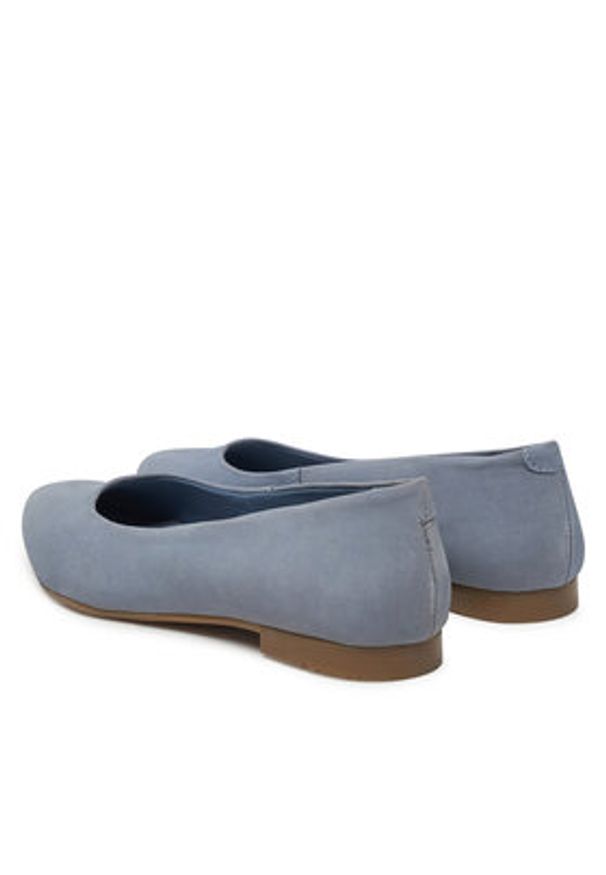 Lasocki Baleriny RST-KAJA-01N Niebieski. Kolor: niebieski. Materiał: nubuk, skóra