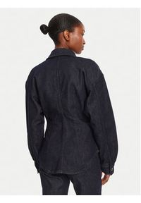 Patrizia Pepe Koszula jeansowa 8C0795/D113-CA74 Granatowy Regular Fit. Kolor: niebieski. Materiał: bawełna #3