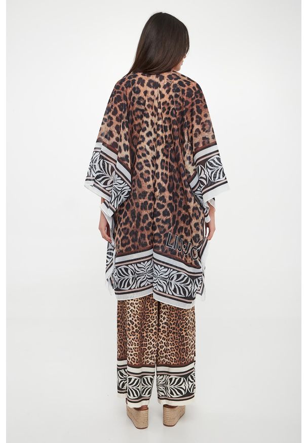 Liu Jo - Narzutka plażowa z motywem zwierzęcym LIU JO. Wzór: motyw zwierzęcy