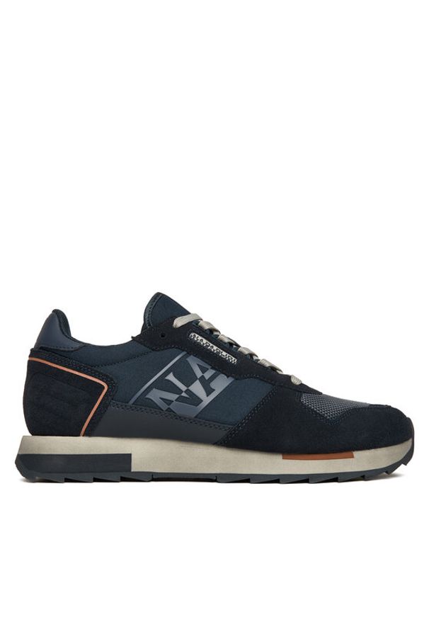 Napapijri Sneakersy Virtus NP0A88XU Granatowy. Kolor: niebieski. Materiał: zamsz, skóra