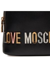 Love Moschino - LOVE MOSCHINO Plecak JC4305PP0IKN0000 Czarny. Kolor: czarny. Materiał: skóra