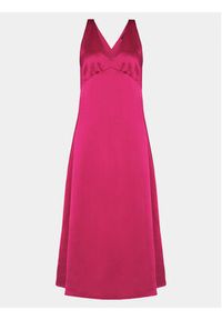 Weekend Max Mara Sukienka koktajlowa Gambero 2415231012 Różowy Regular Fit. Kolor: różowy. Materiał: syntetyk. Styl: wizytowy #3