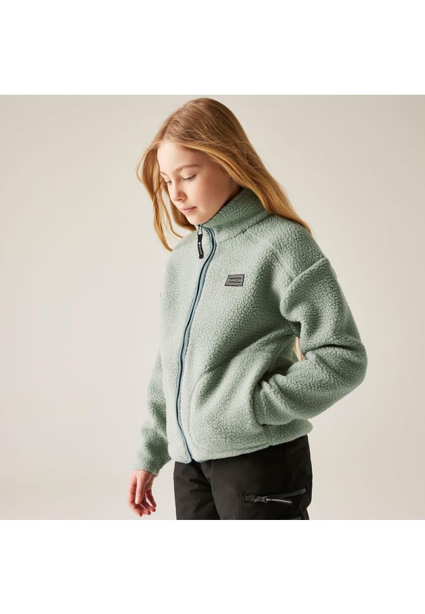 DARE 2B - Polar dziecięcy Zesty II Dare 2b. Kolor: zielony. Materiał: polar. Wzór: nadruk. Sezon: zima. Sport: narciarstwo