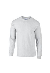 GILDAN - Koszulka Z Długim Rękawem Dla Dorosłych Unisex Ultra Cotton Blend. Kolor: wielokolorowy, fioletowy, szary. Długość rękawa: długi rękaw. Długość: długie