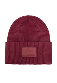 Quiksilver Czapka CEO-QS-M3-001-AW25 Bordowy. Kolor: czerwony. Materiał: materiał, wiskoza