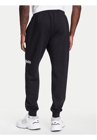 Adidas - adidas Spodnie dresowe Essentials Linear Fleece JN1786 Czarny Regular Fit. Kolor: czarny. Materiał: bawełna #3
