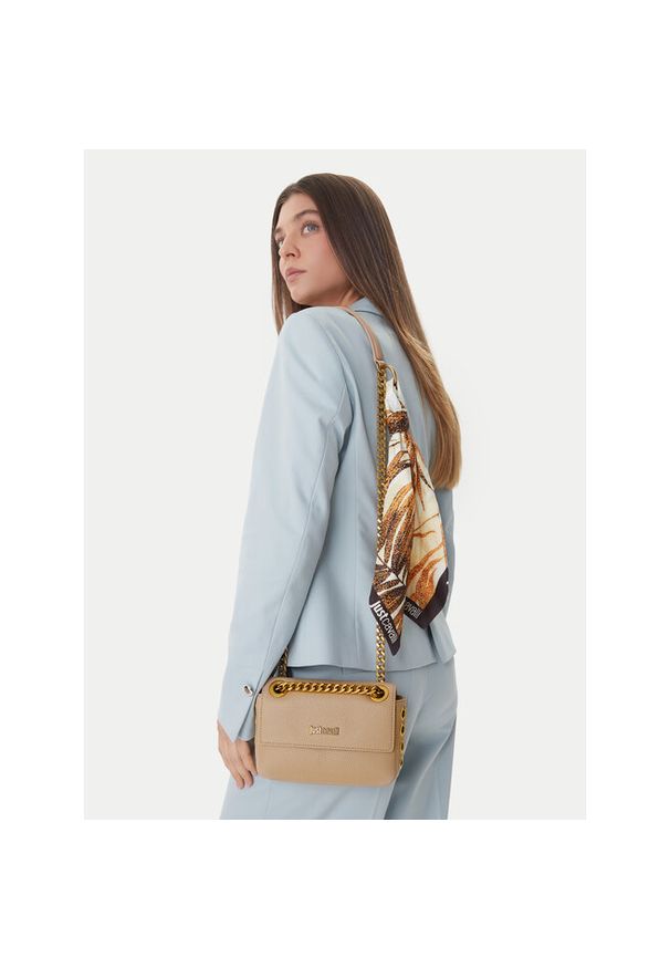 Torebka Just Cavalli. Kolor: beżowy