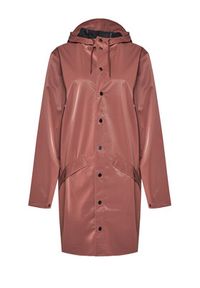 Rains Kurtka przeciwdeszczowa Unisex 12020 Pomarańczowy Regular Fit. Kolor: pomarańczowy. Materiał: syntetyk #6