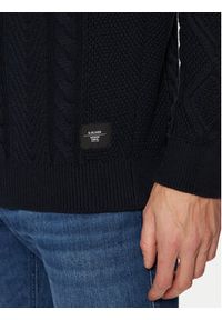 s.Oliver Sweter 2152198 Granatowy Regular Fit. Kolor: niebieski. Materiał: bawełna #6